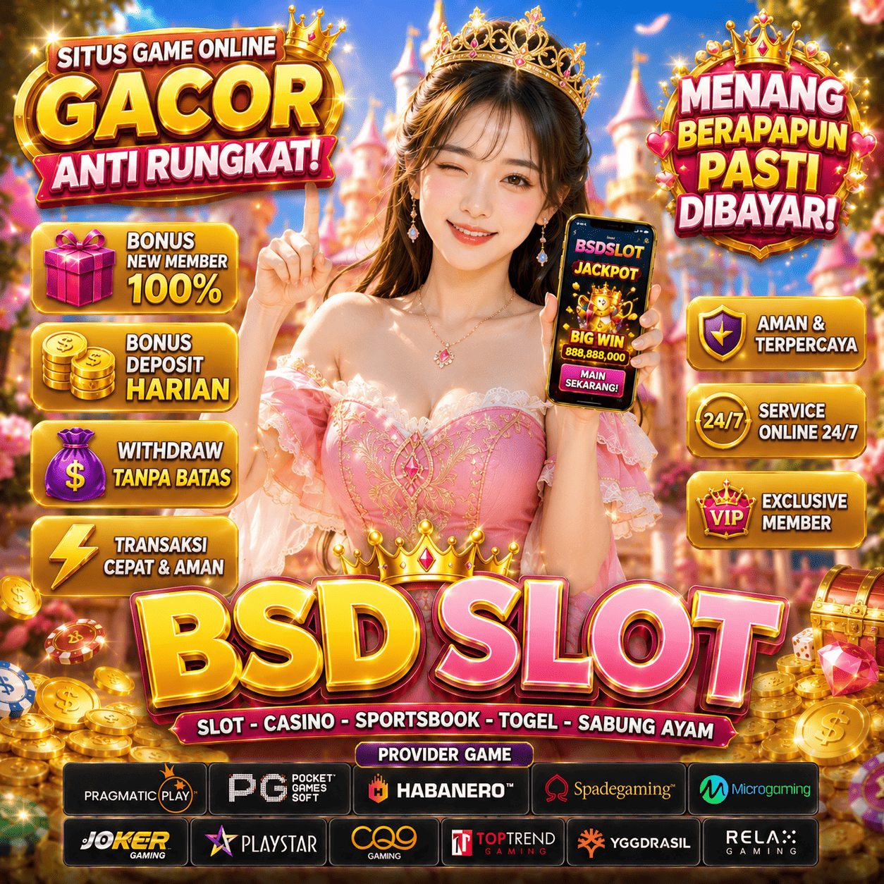 BSDSLOT | Portal Pusat Aktivitas Premium Pilihan Terbaik